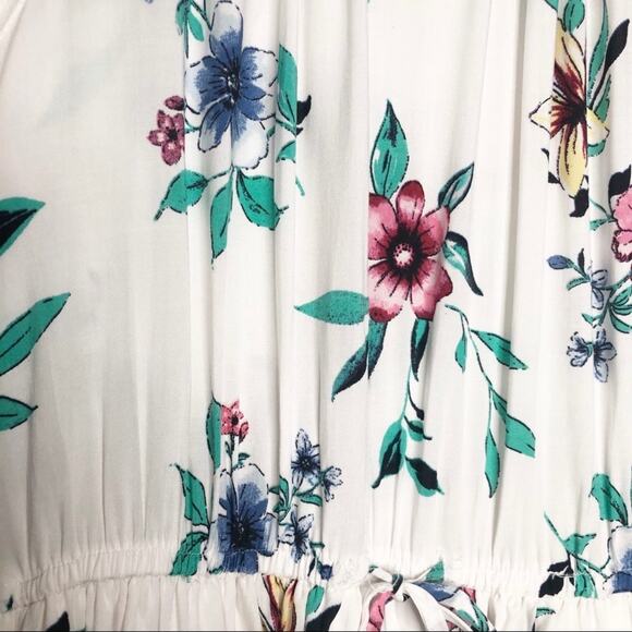 NWT Streetwear Society Floral Mini Dress Size L - Picture 2 of 11